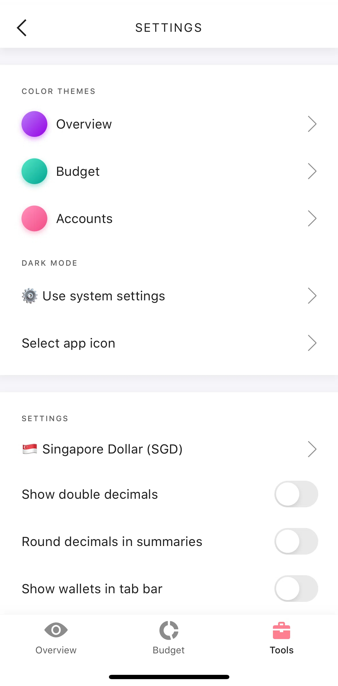 Buddy Screen screen in the Changing currency flow