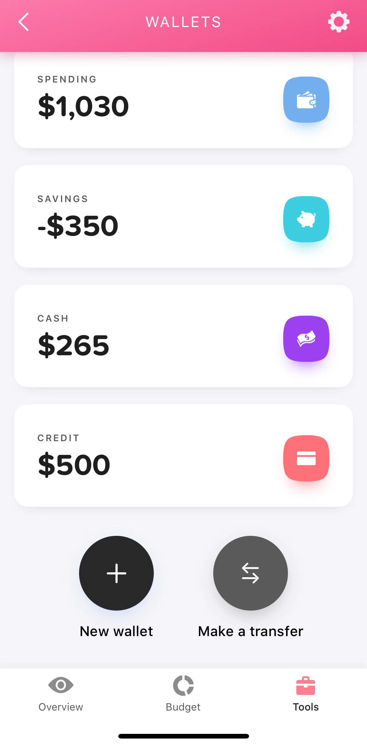 Buddy Screen screen in the Creating a wallet flow