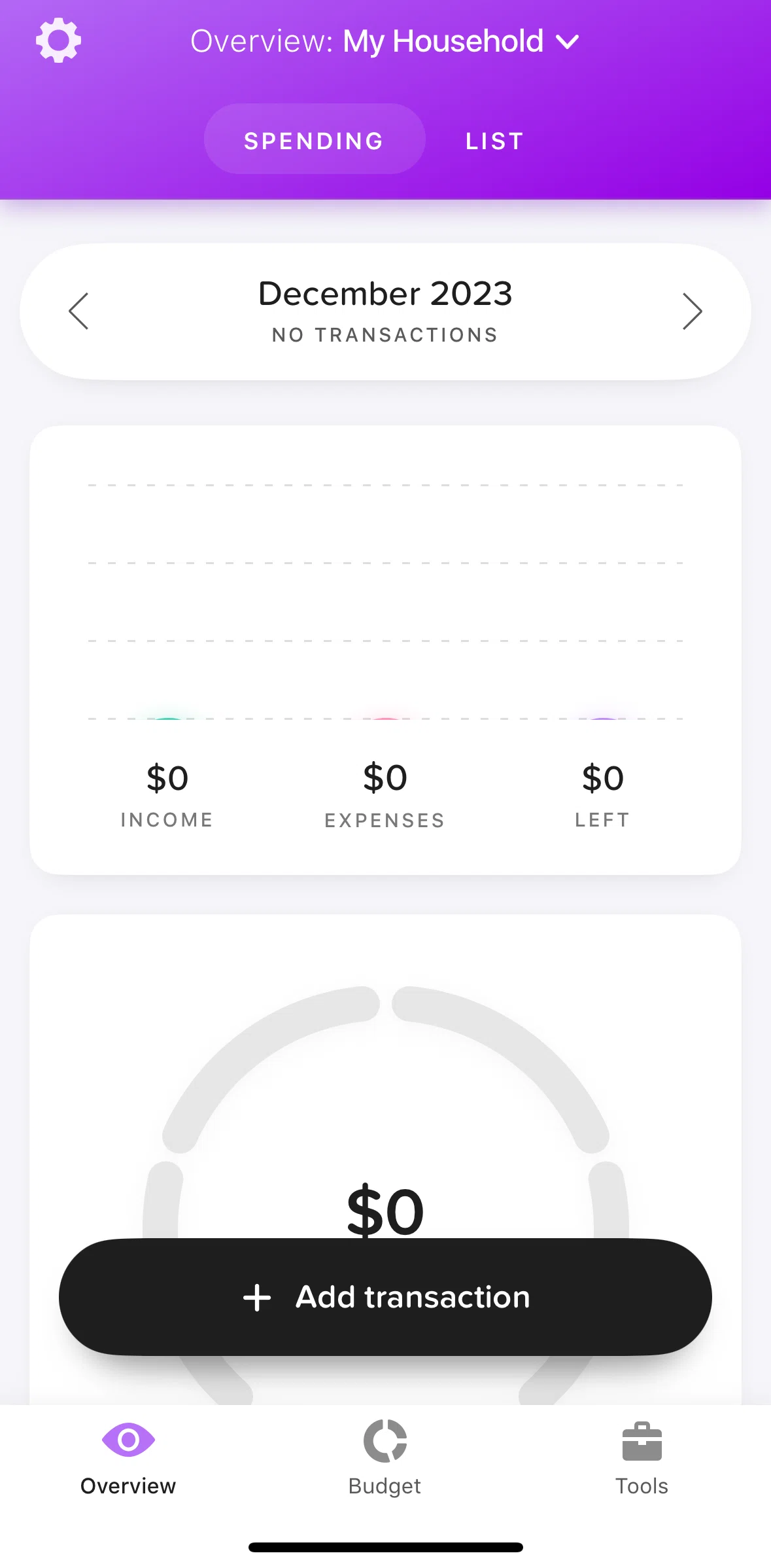 Buddy Screen screen in the Tools flow