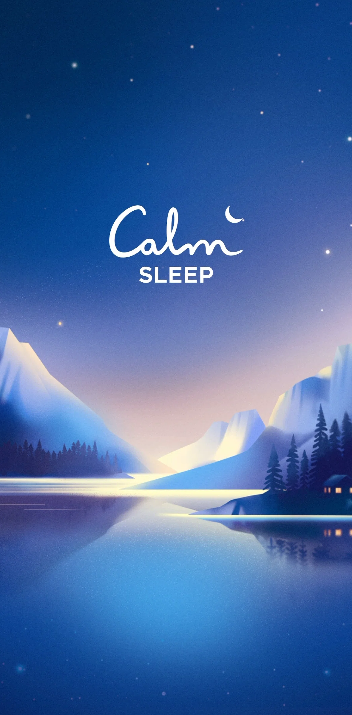 Calm Sleep Screen screen in the Onboarding flow