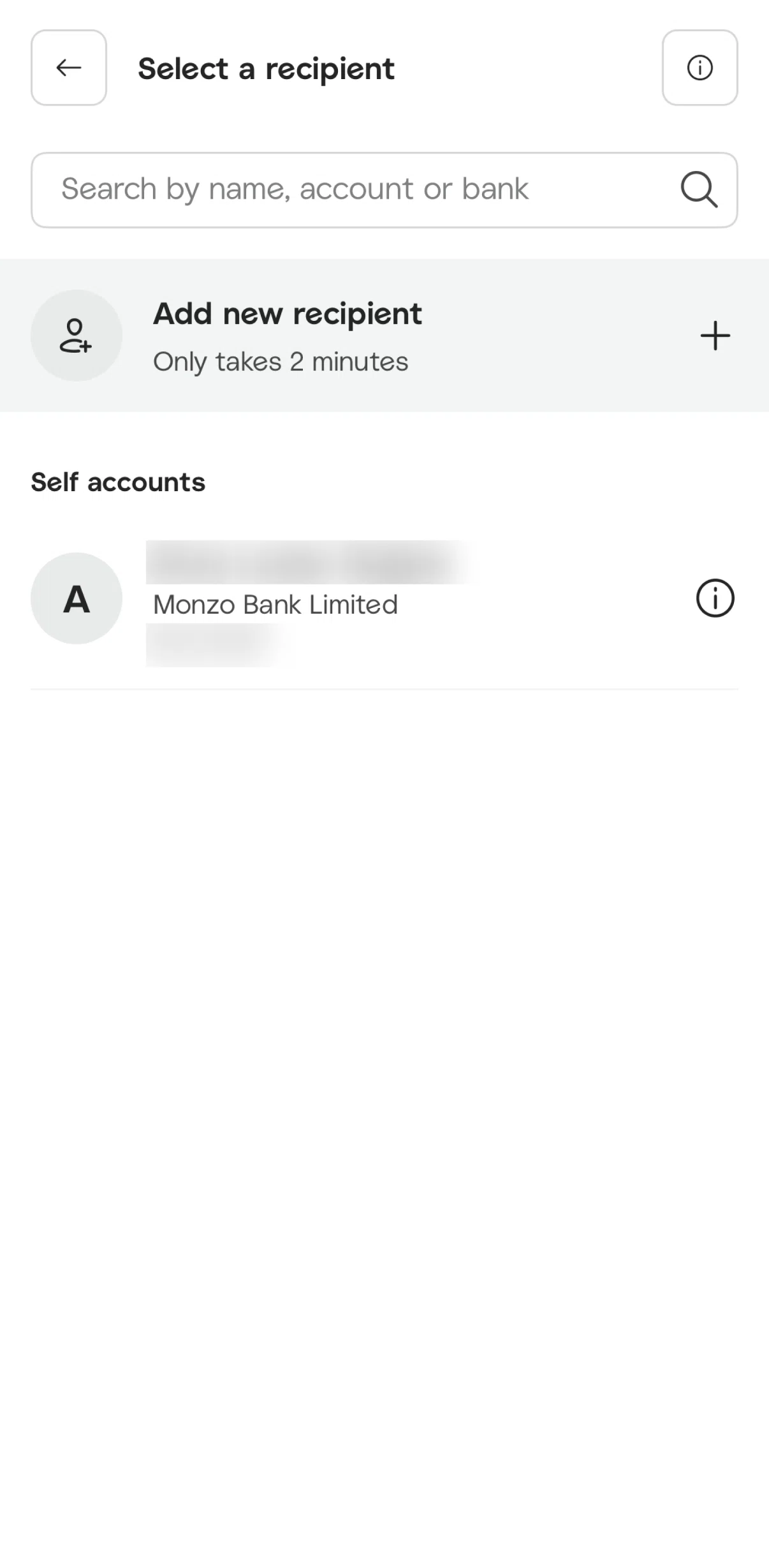 Careem Screen screen in the Adding a recipient (send abroad) flow