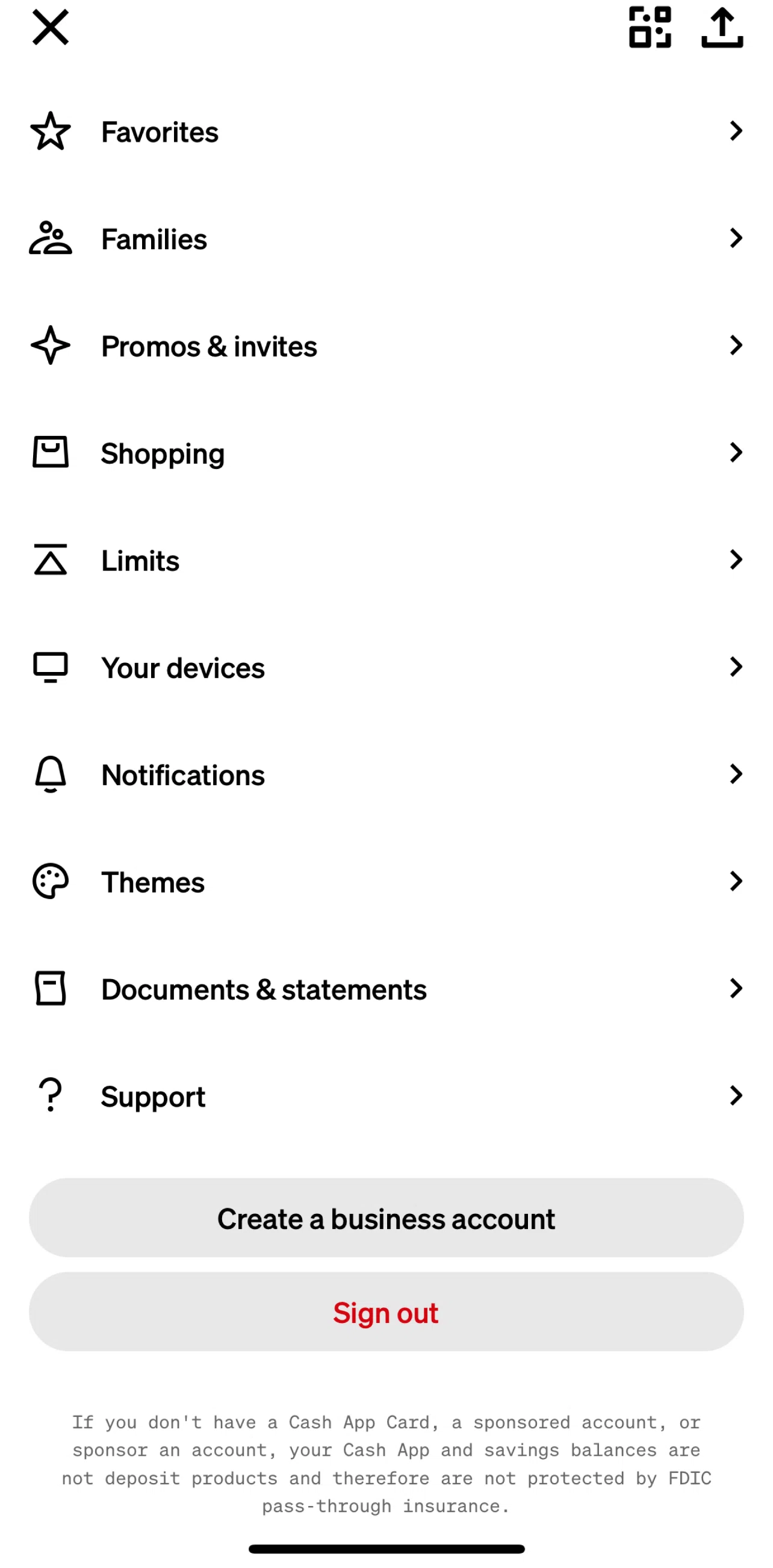 Cash App Screen 1 screen in the Documents & statements flow