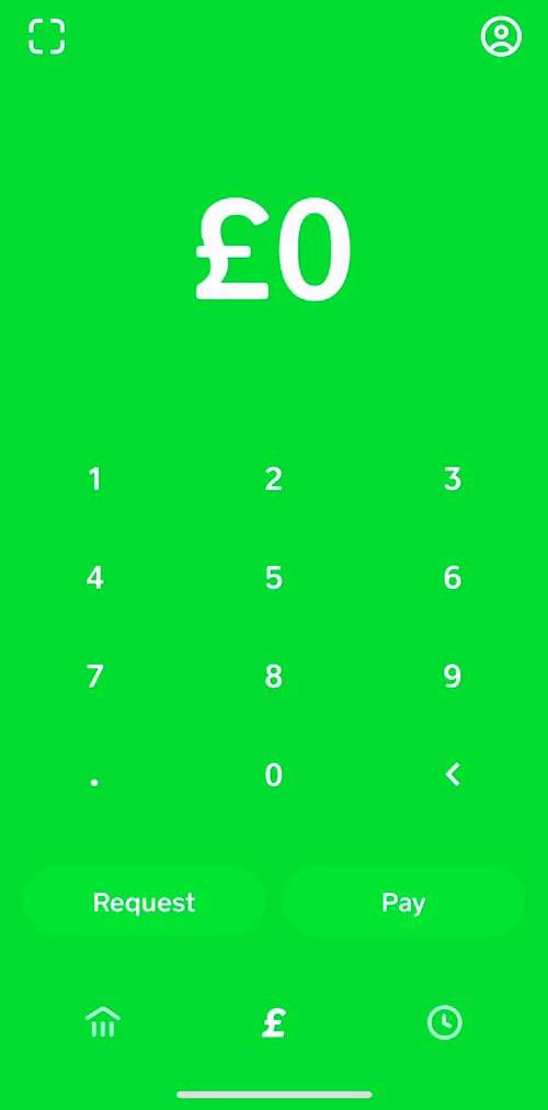 Cash App Payments screen in the Inviting People flow