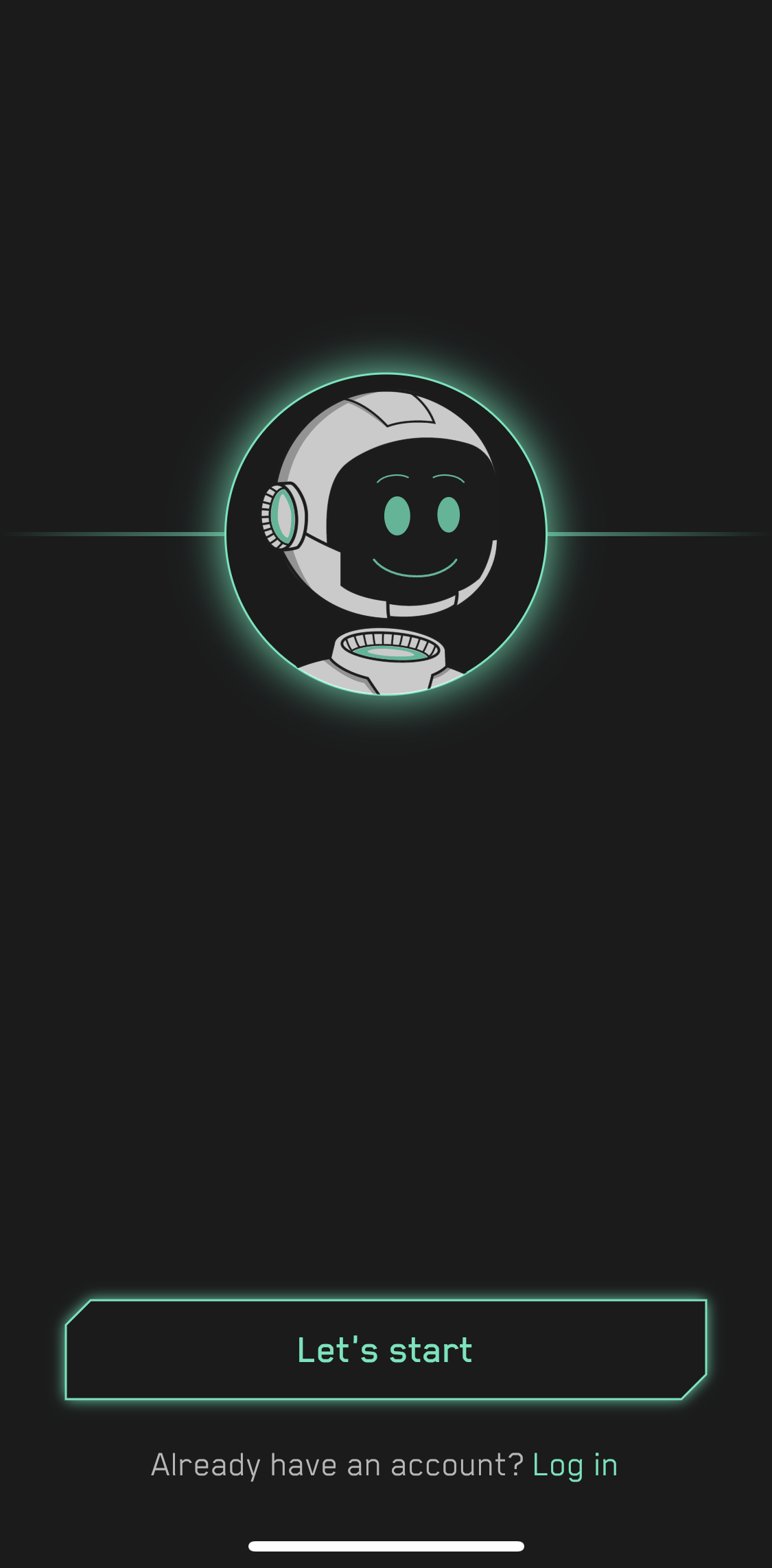Cash Coach Start chat screen in the General Browsing flow