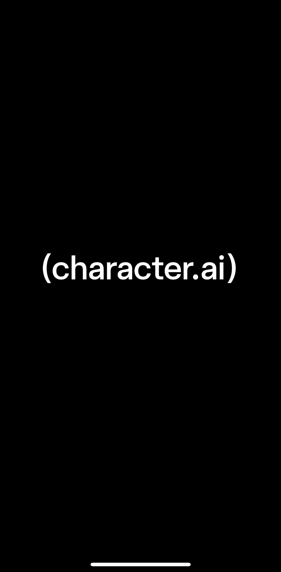 Character AI Screen screen in the Onboarding flow