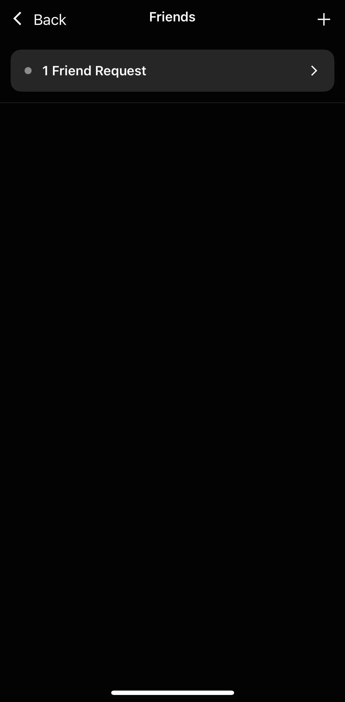 Citizen Screen screen in the Accepting a friend request flow