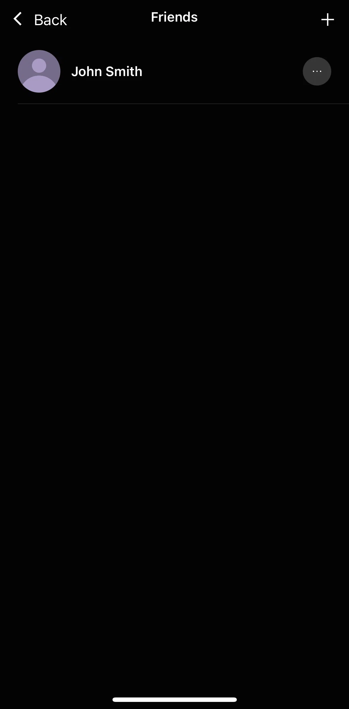 Citizen Screen screen in the Adding a friend flow