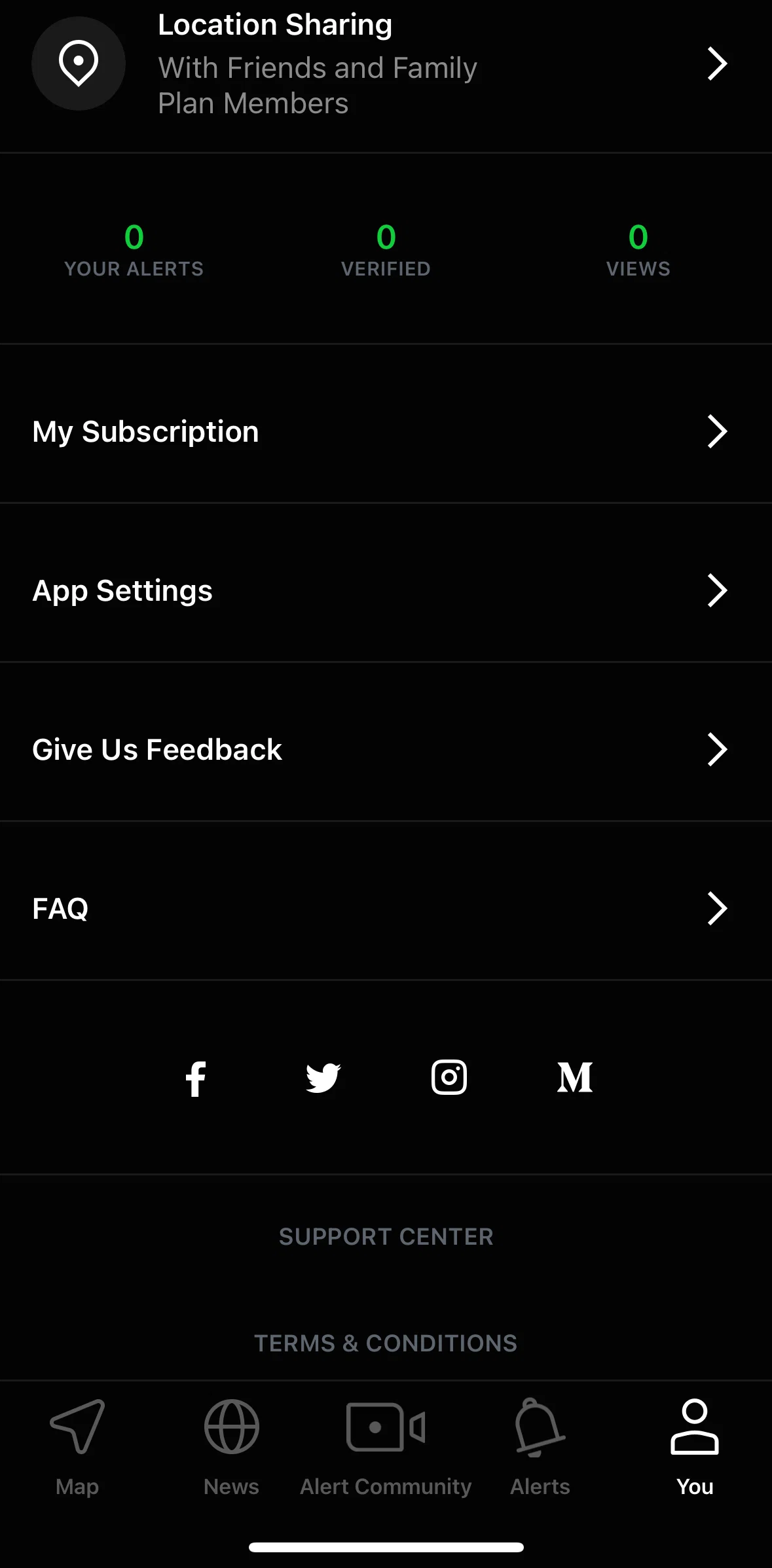Citizen Screen screen in the Broadcasts flow