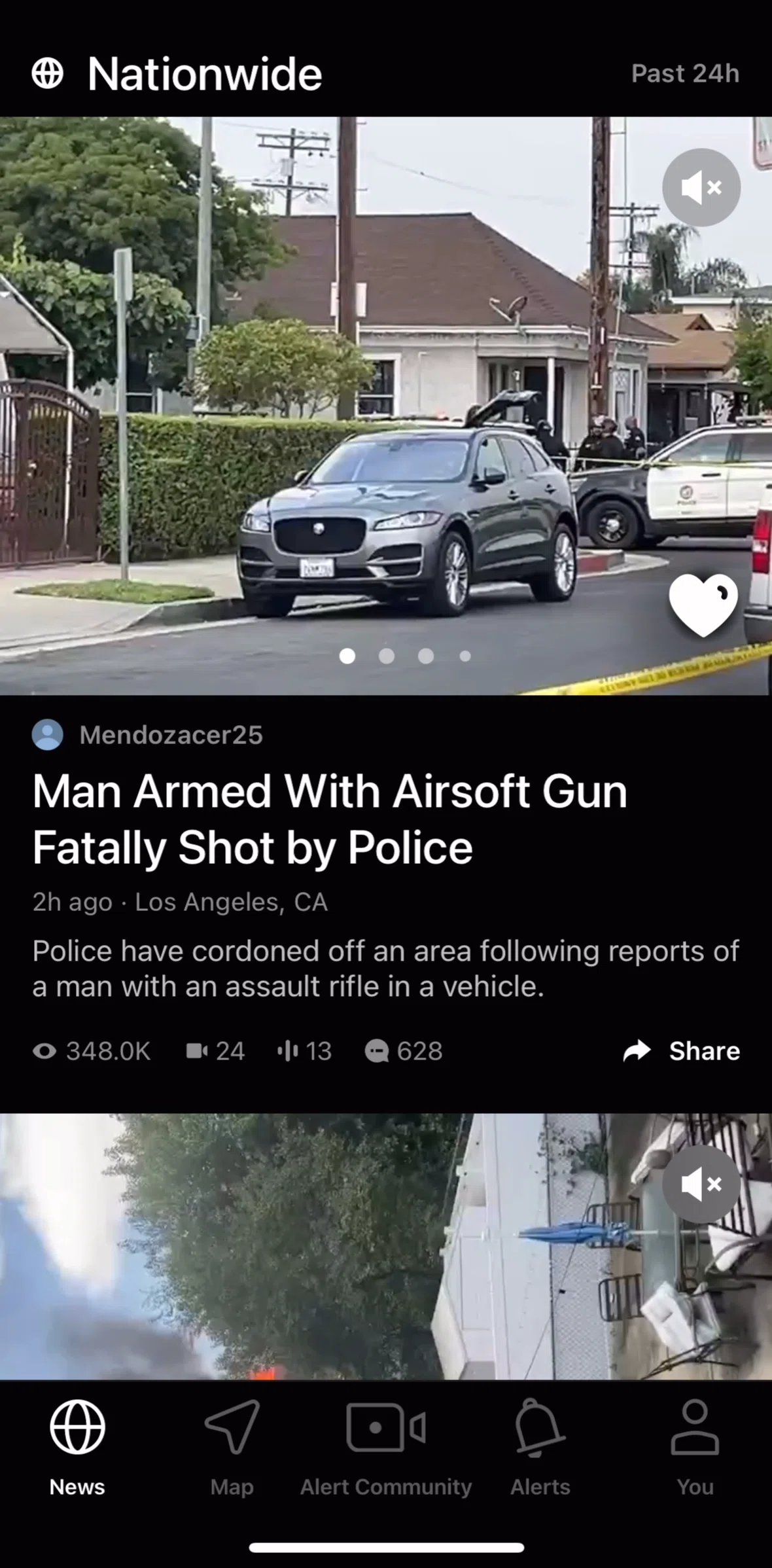 Citizen Screen screen in the Incident detail flow