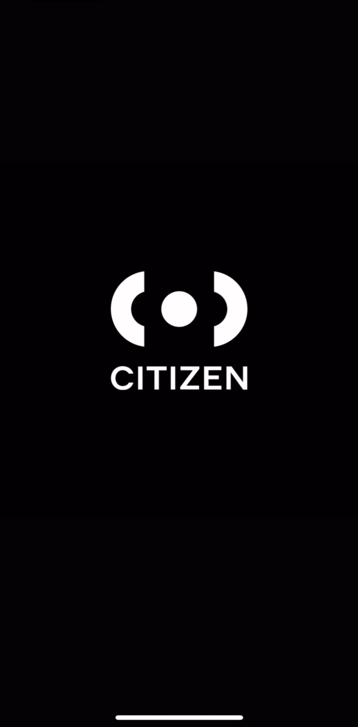 Citizen Screen screen in the Onboarding flow