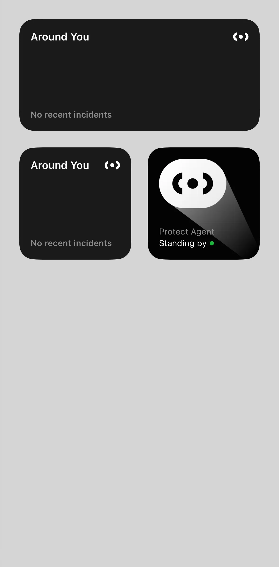 Citizen Screen screen in the Widgets flow