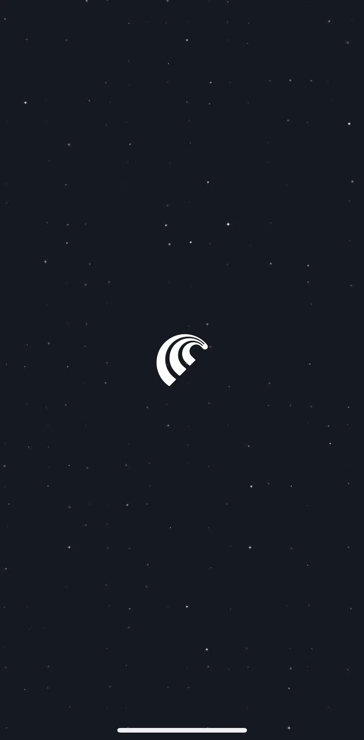 Comet Screen screen in the Onboarding flow