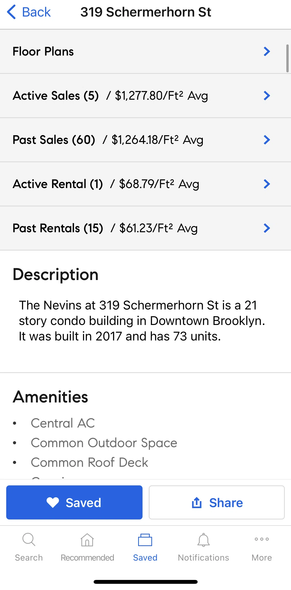 Compass Screen screen in the Floor plans flow