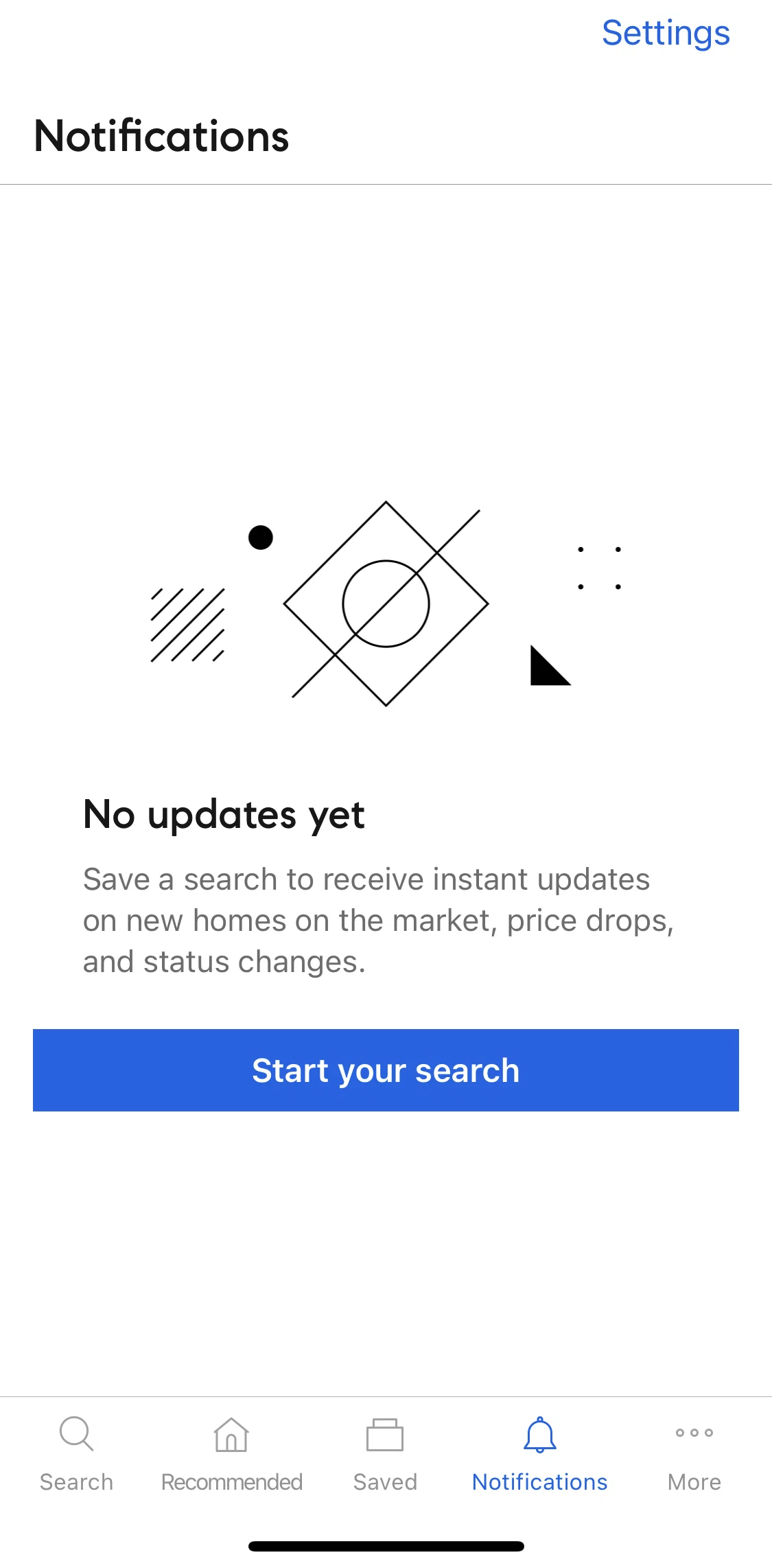 Compass Screen screen in the Notifications flow
