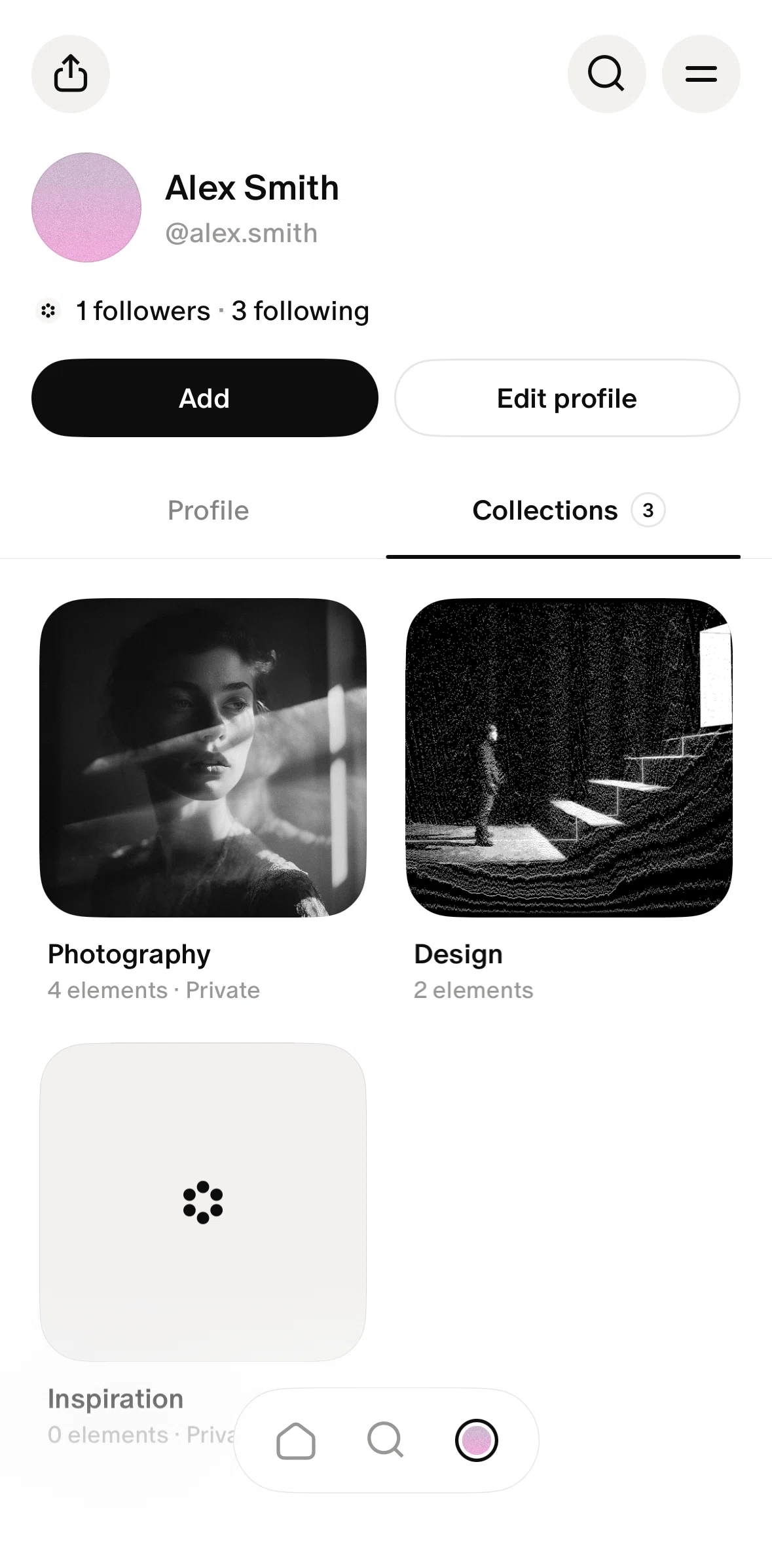 Cosmos Screen screen in the Settings flow