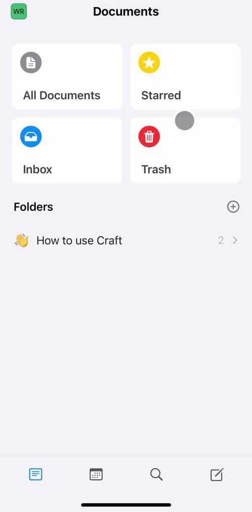 Craft Documents screen in the Inviting People flow