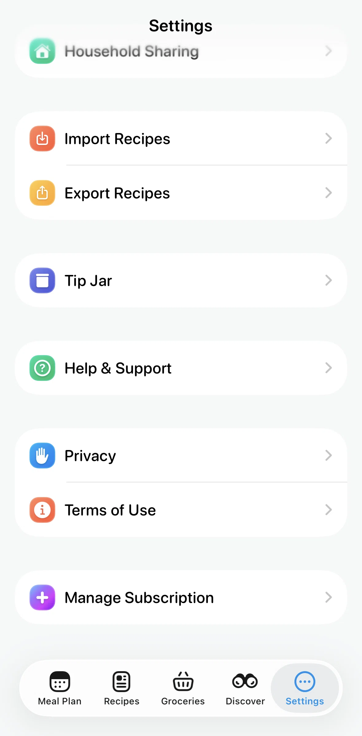 Crouton Screen screen in the Tip jar flow