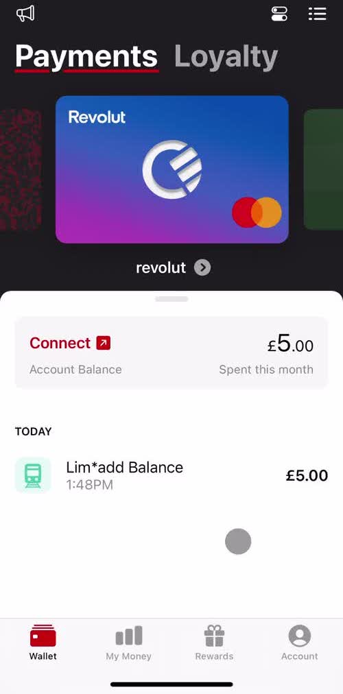 Curve Wallet screen in the Creating An Automation Workflow flow