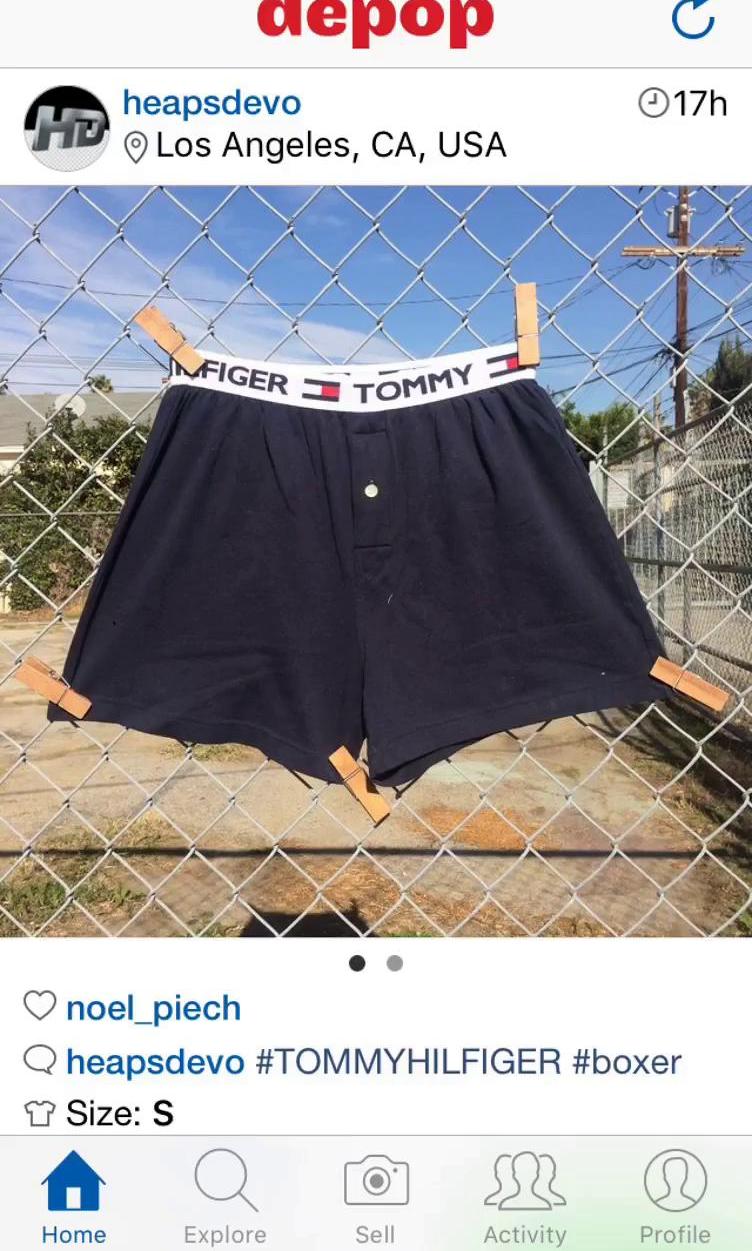 Depop Screen screen in the Listing A Product flow