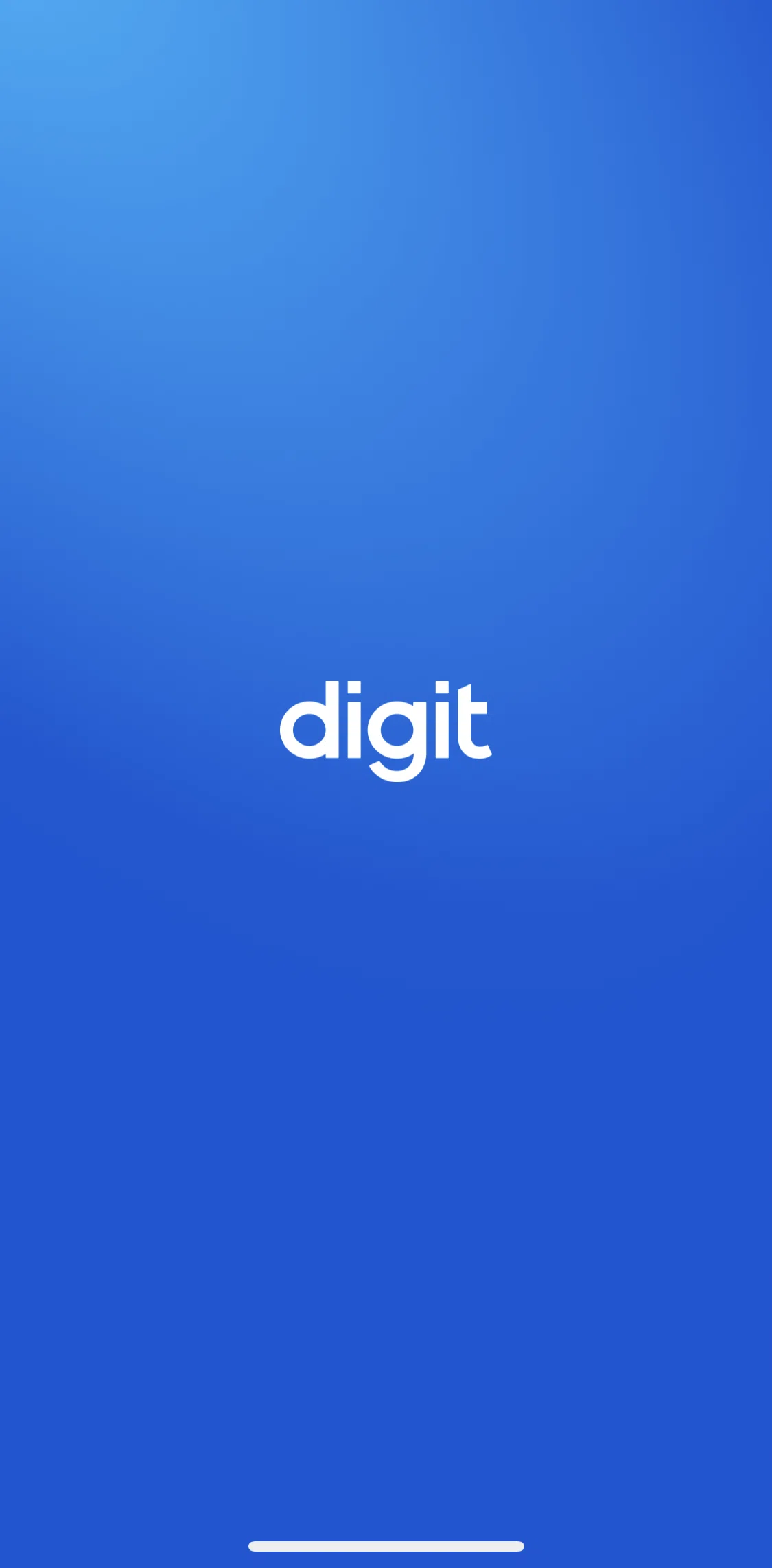 Digit Screen screen in the Onboarding flow