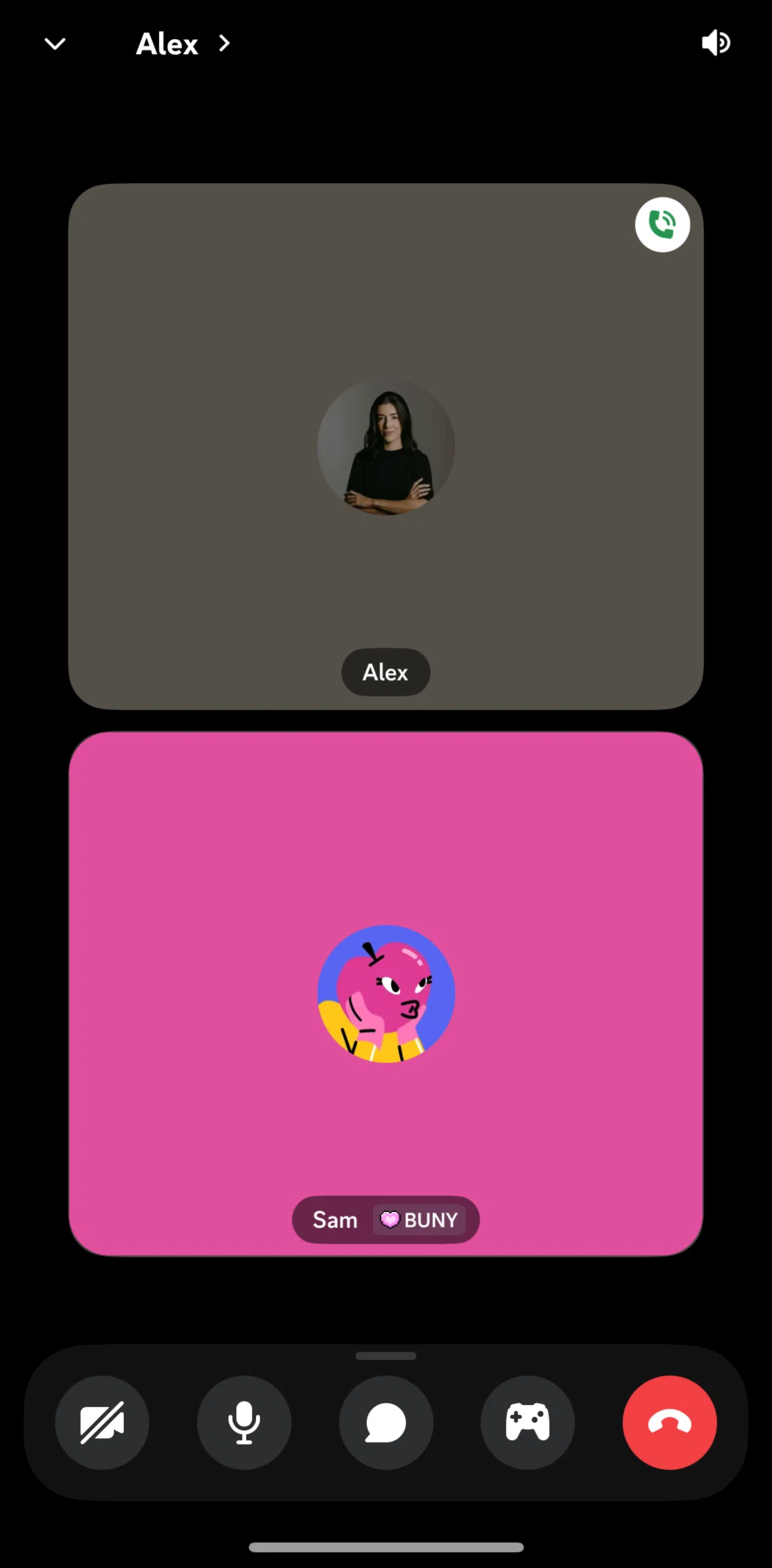 Discord Screen 1 screen in the Add an activity flow