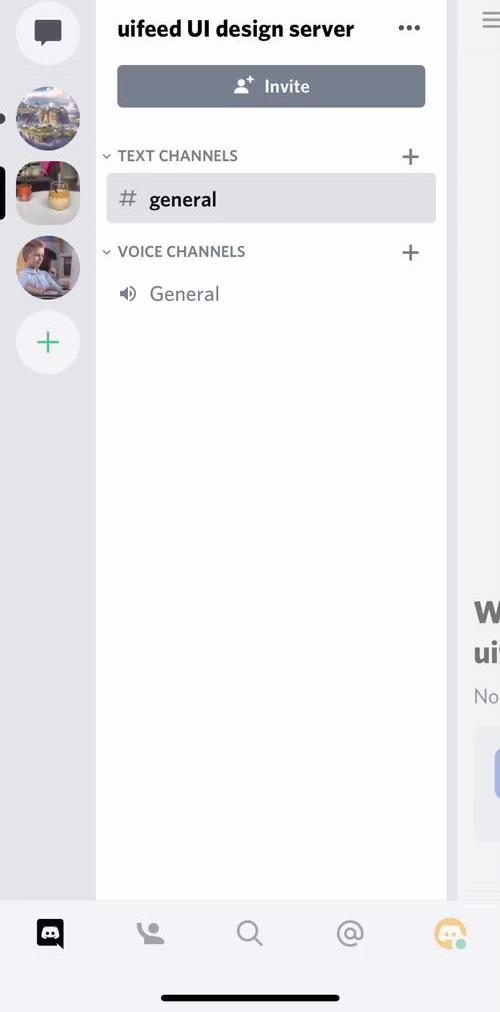 Discord Channels screen in the Creating A Channel flow