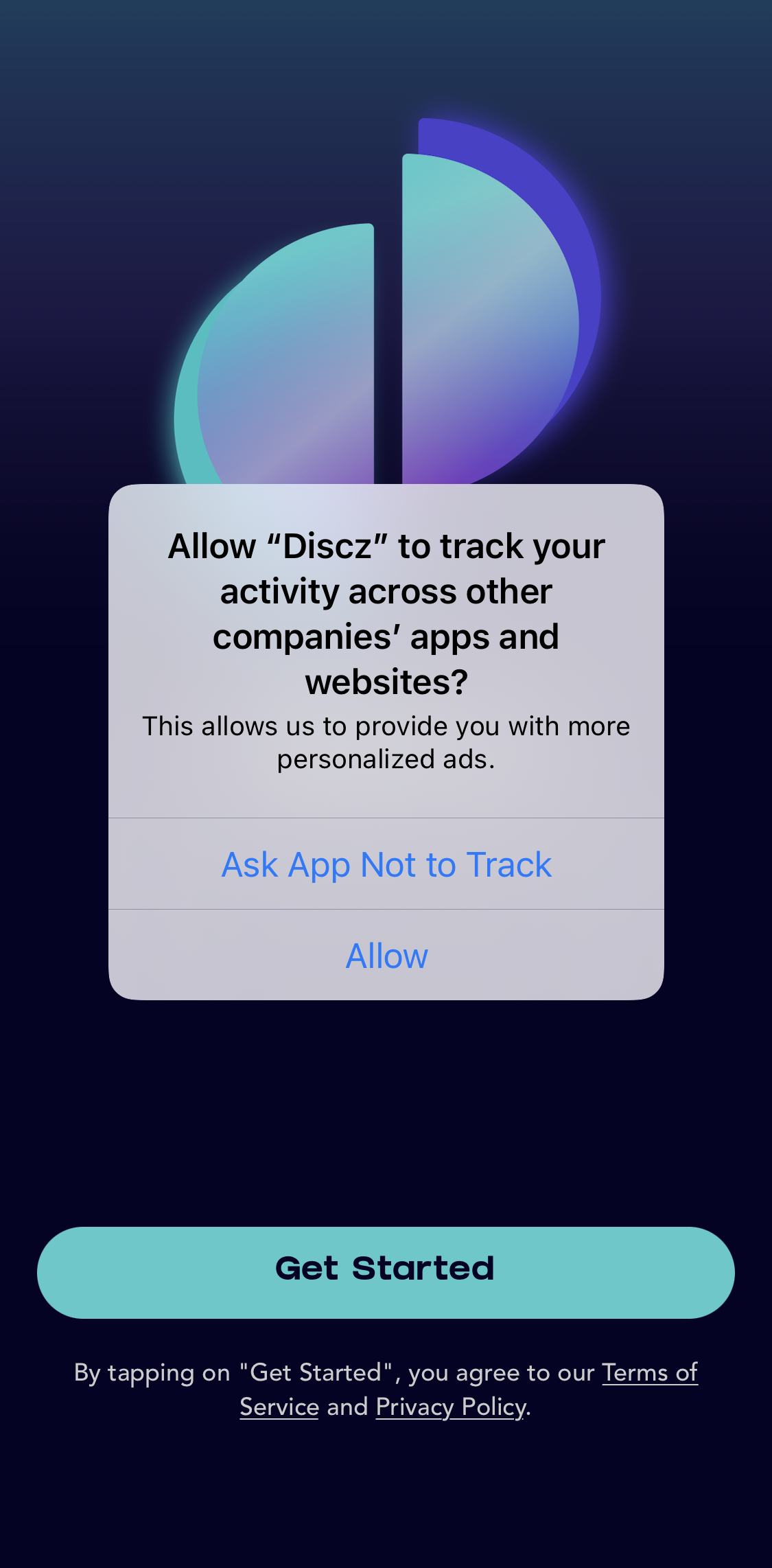 Discz Enable tracking screen in the General Browsing flow