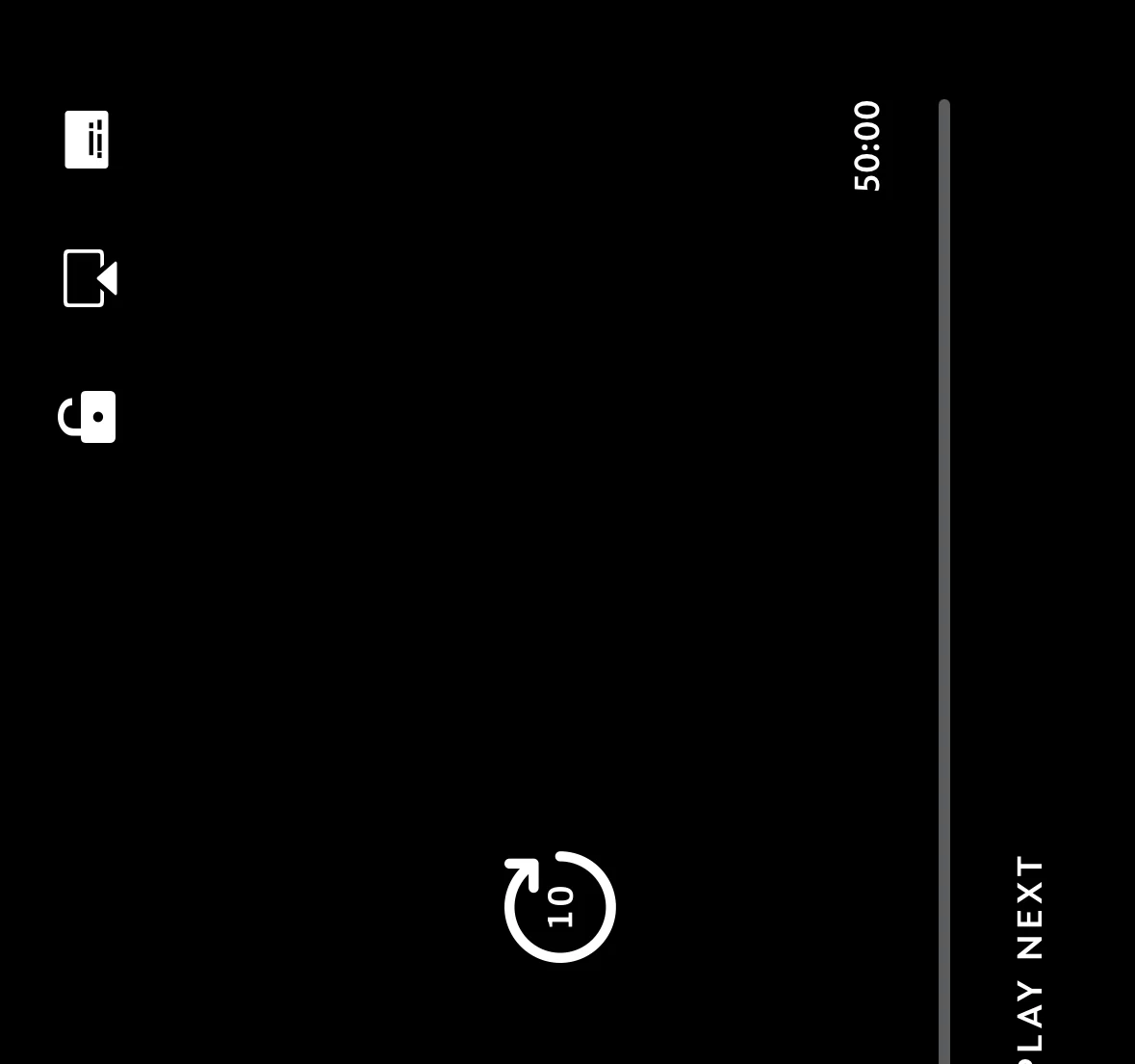 Disney+ Screen screen in the Changing an audio language flow