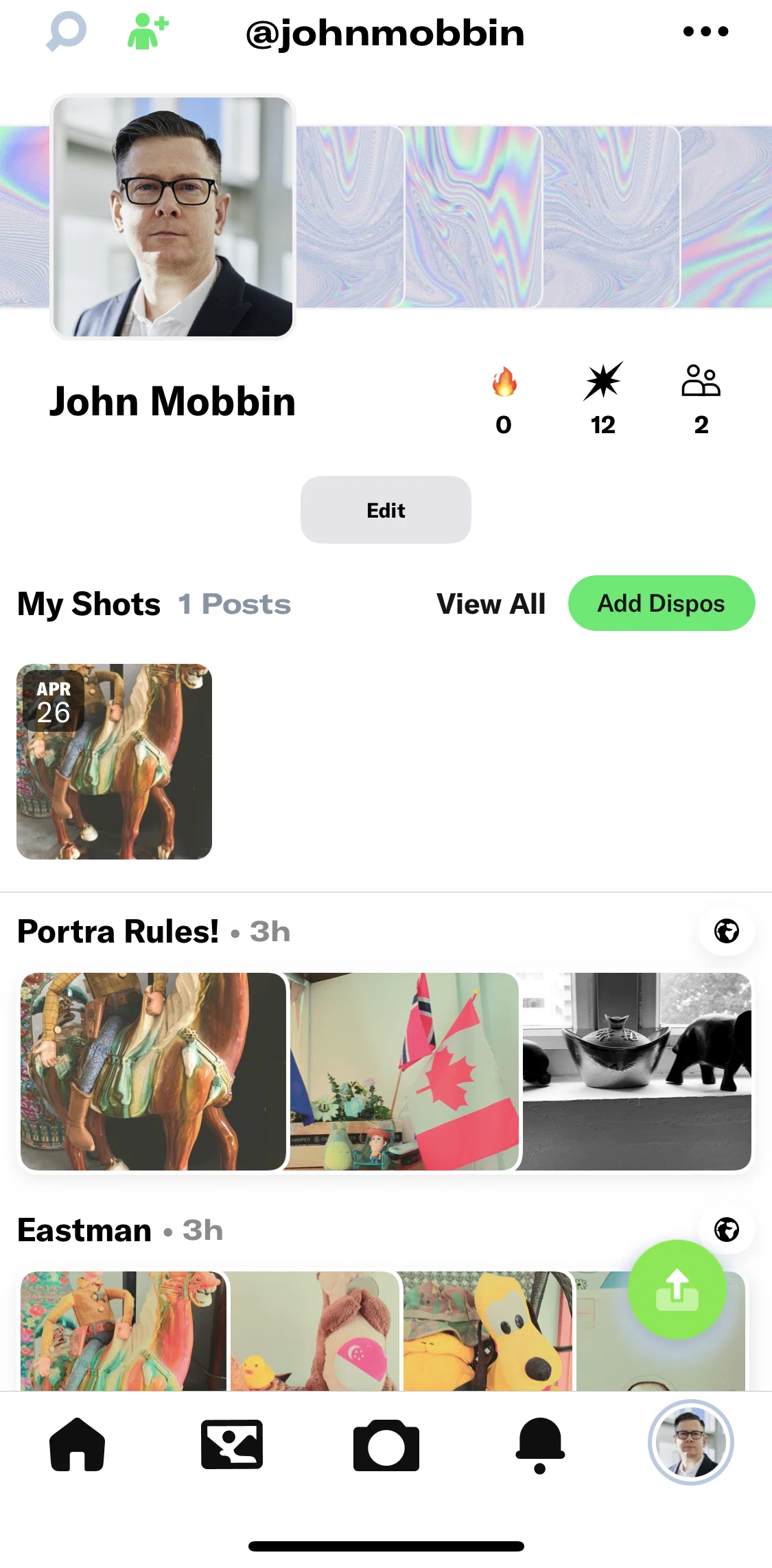 Dispo Screen screen in the Followers (My Account) flow