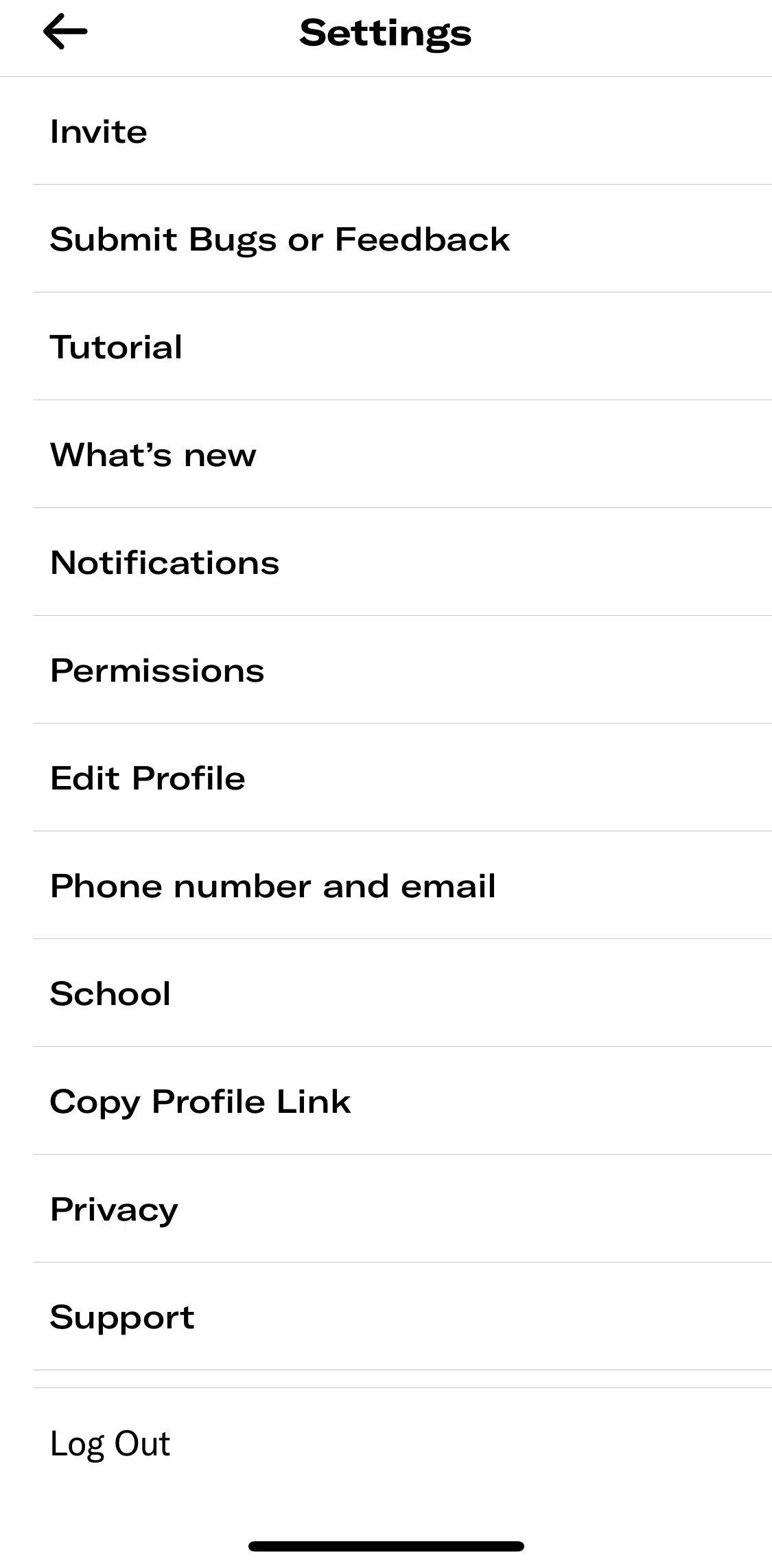 Dispo Screen screen in the Notifications (Settings) flow