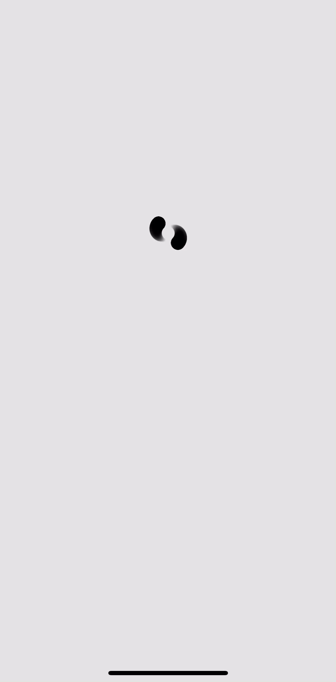 Dot Screen screen in the Onboarding flow