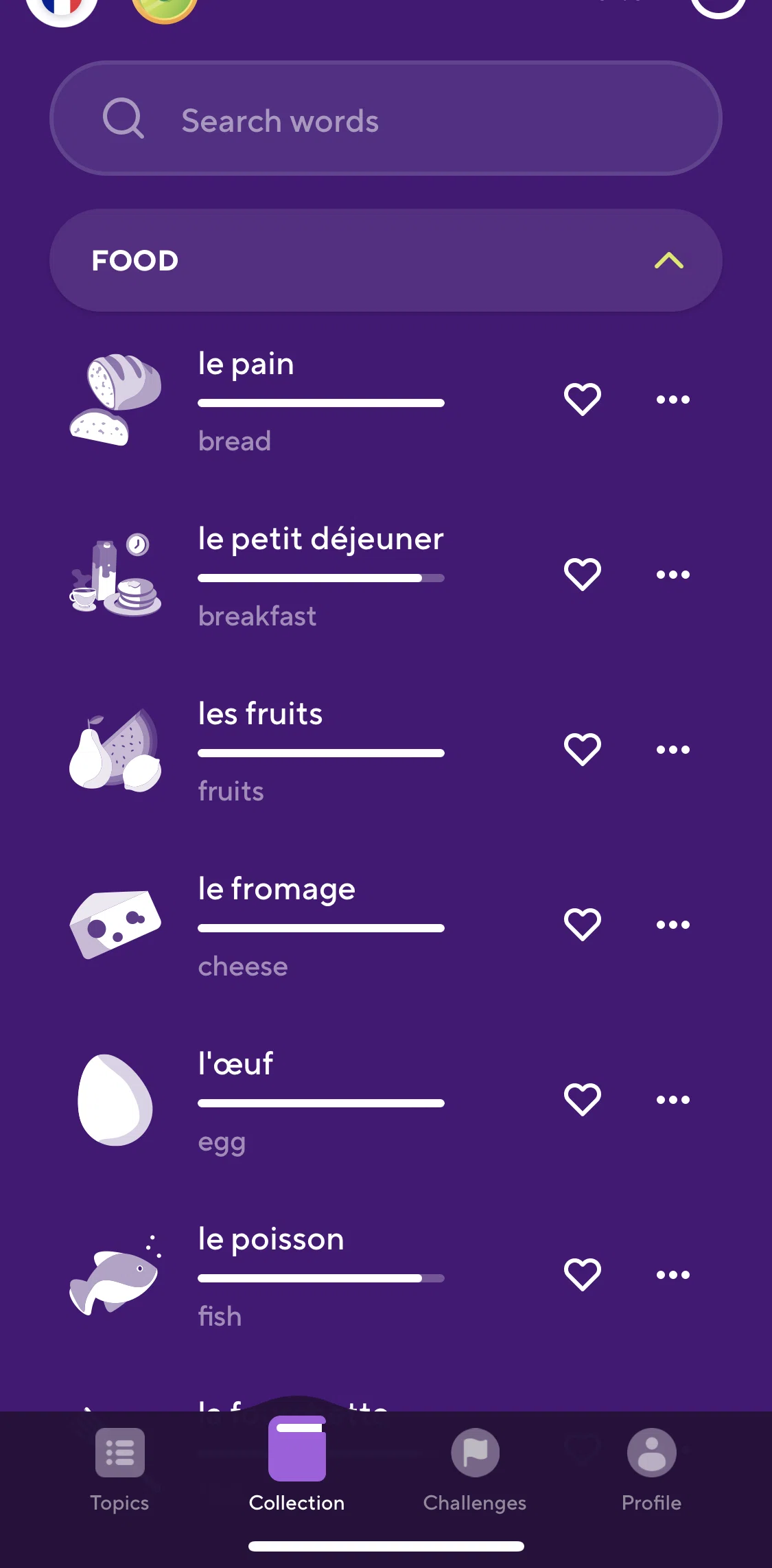 Drops Screen screen in the Collection flow