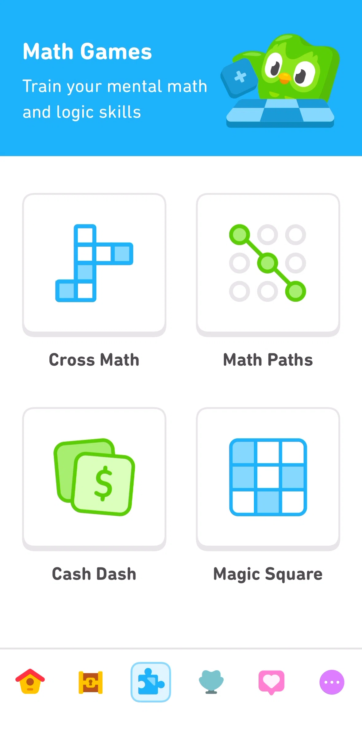 Duolingo Screen screen in the Playing a game flow