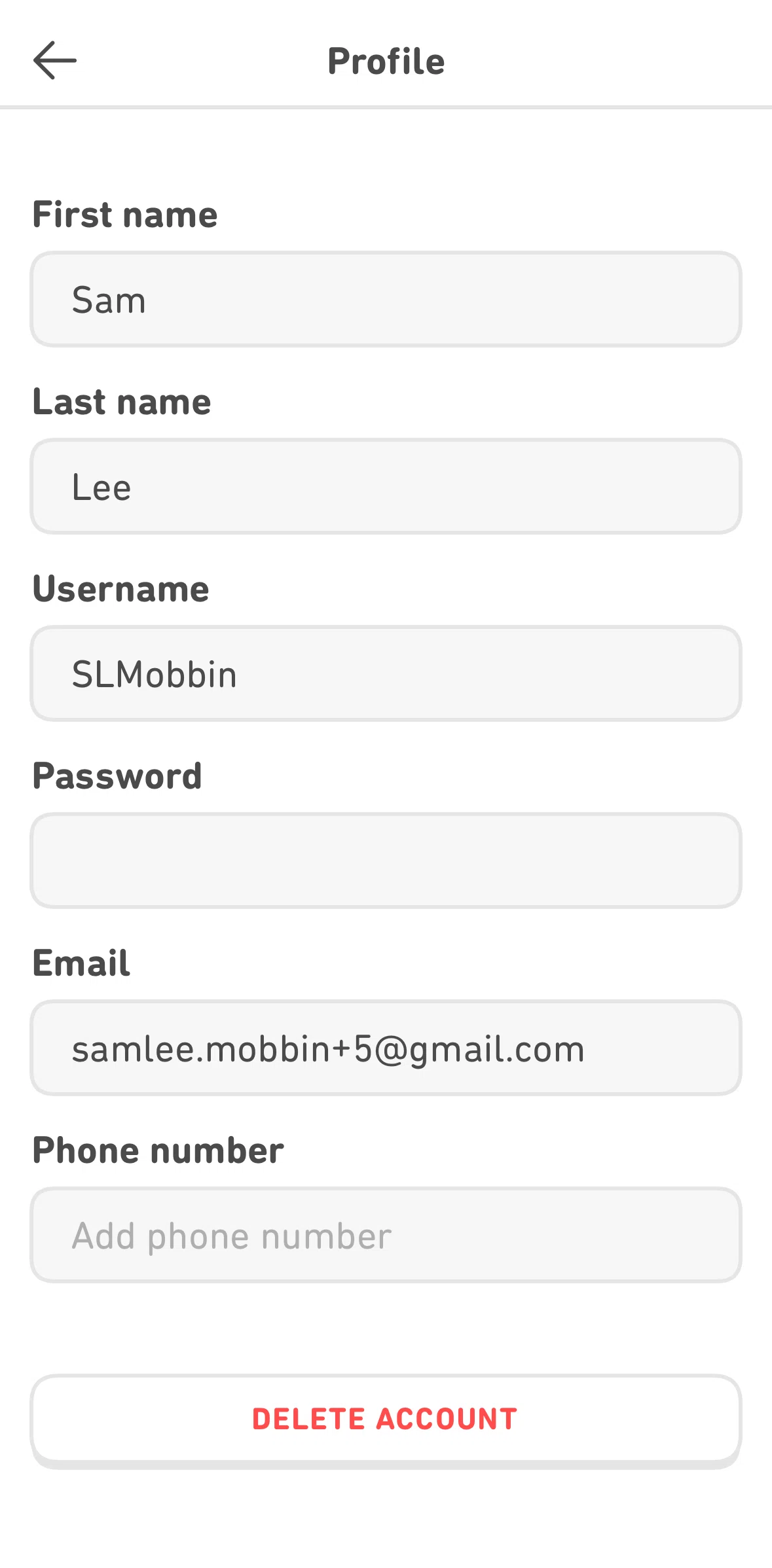 Duolingo Screen screen in the Verifying a phone number flow