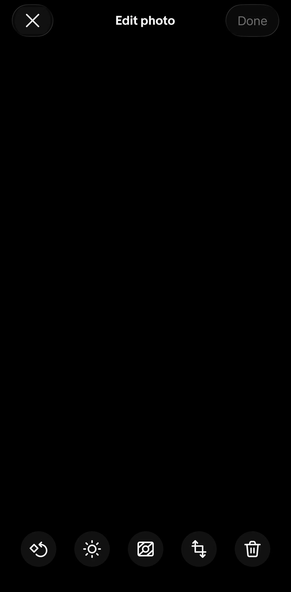 Ebay Screen screen in the Changing a brightness flow