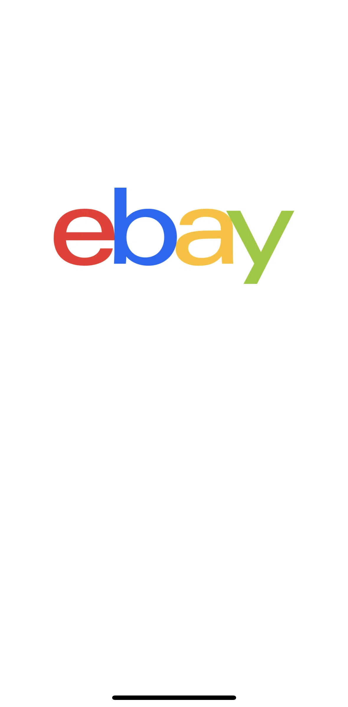 Ebay Screen screen in the Onboarding flow