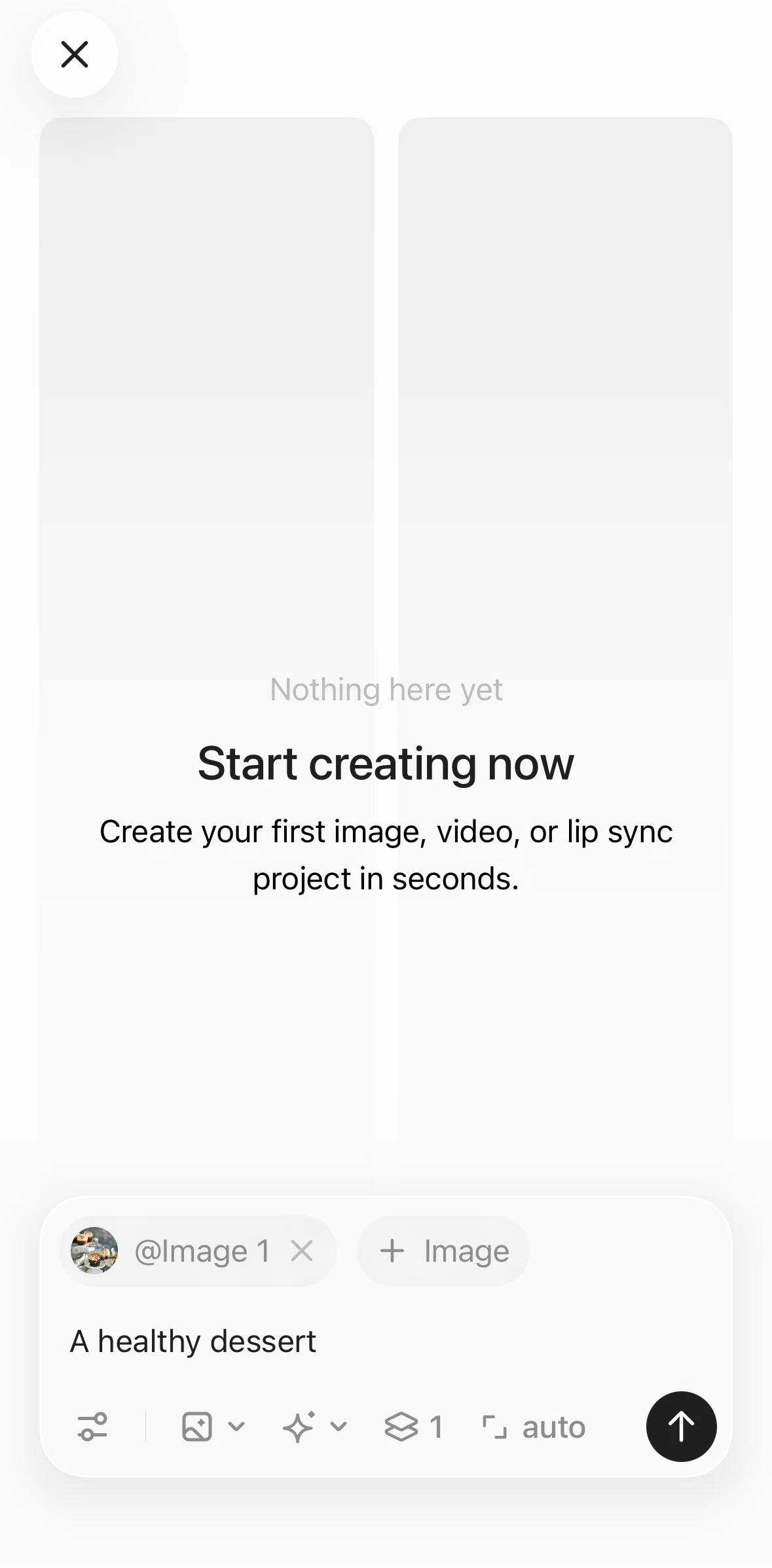 ElevenLabs Screen screen in the Updating create settings flow