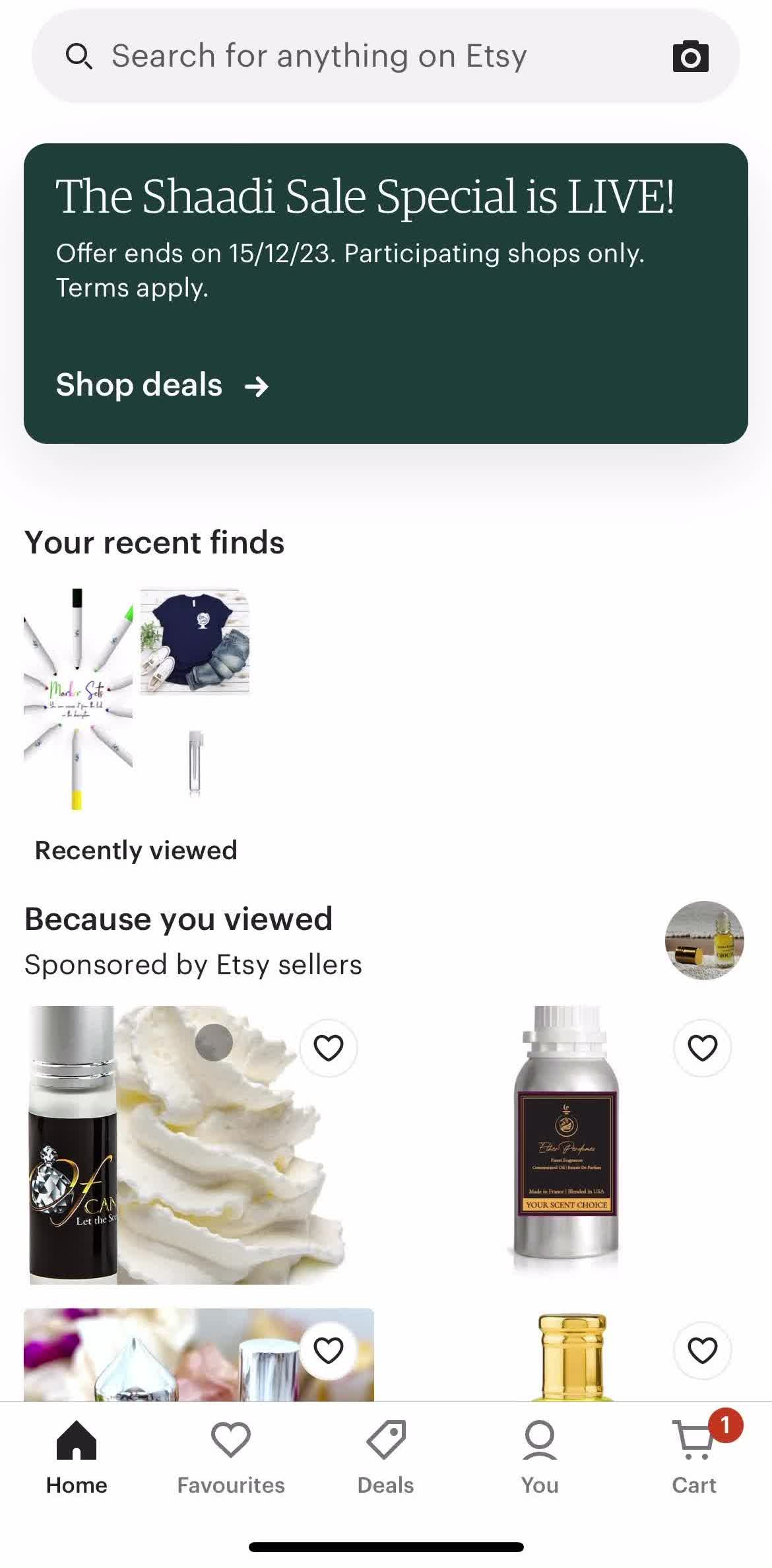 Etsy Saving preview
