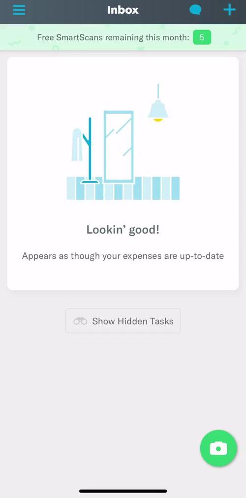 Expensify Inbox screen in the Reports flow