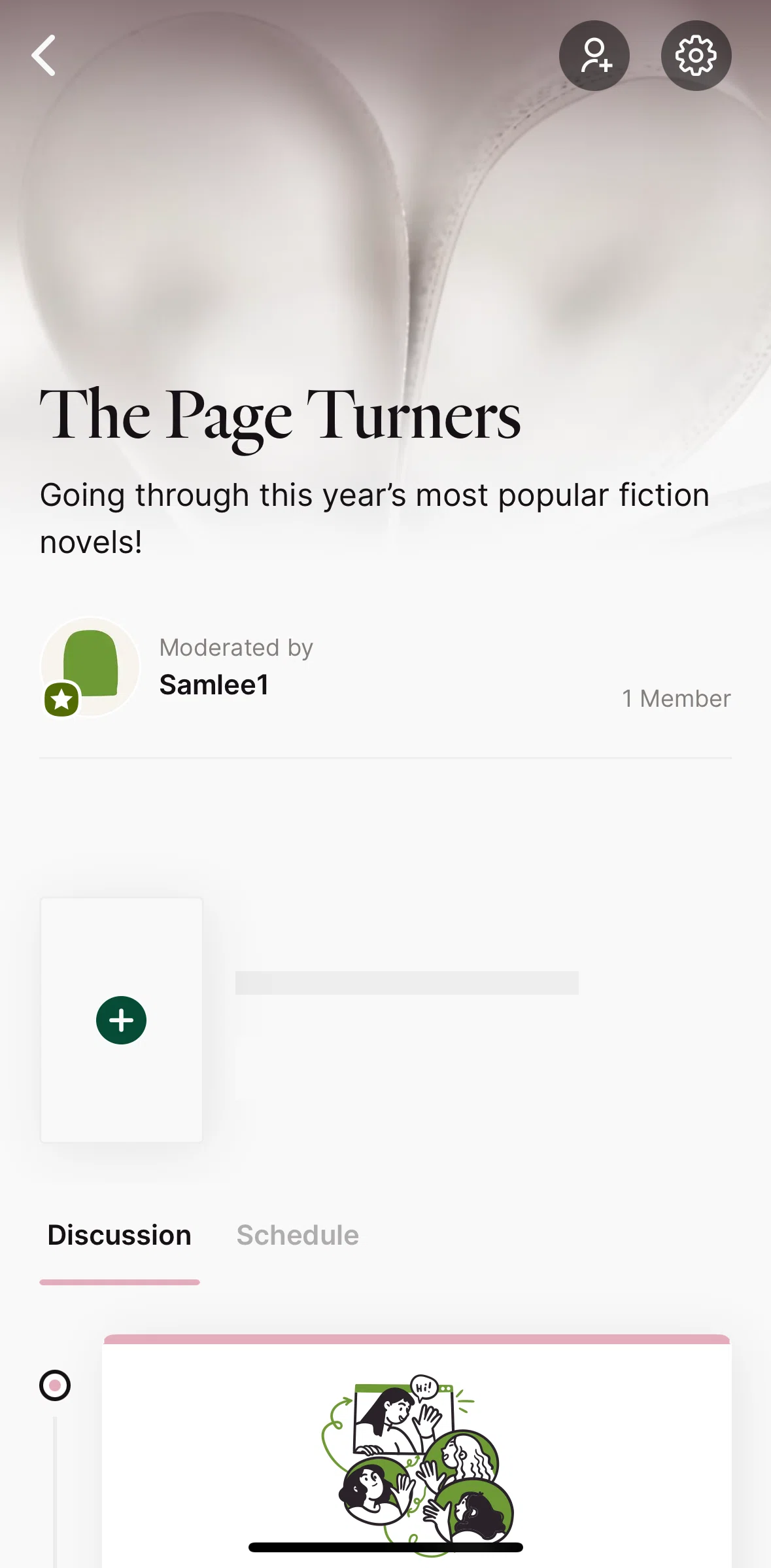 Fable Screen screen in the Adding a book flow