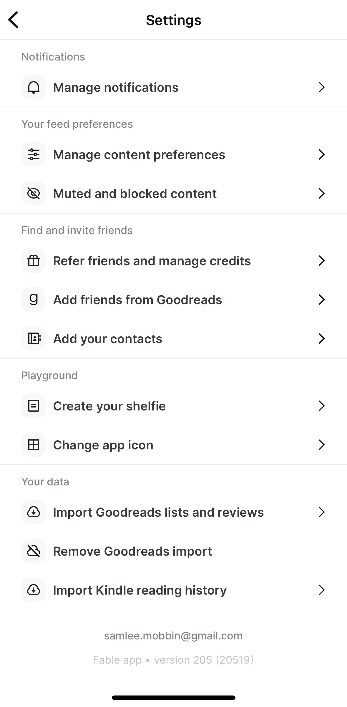 Fable Screen screen in the Enabling notifications flow