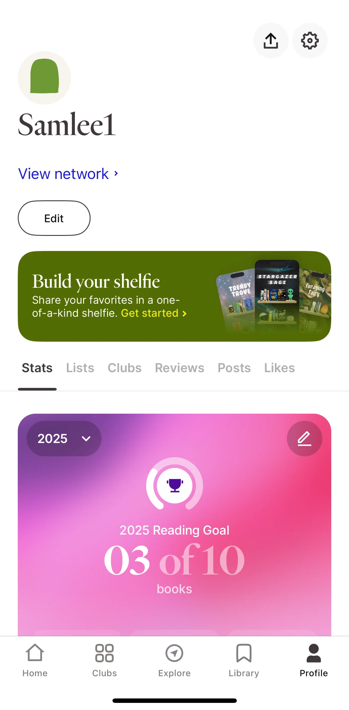 Fable Screen screen in the Settings flow