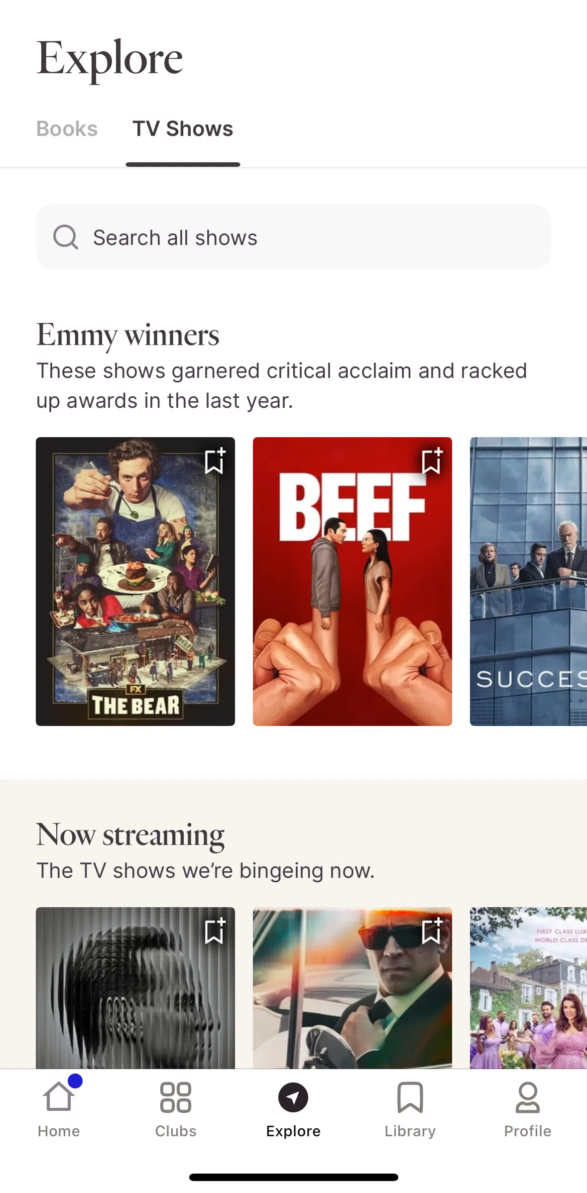 Fable Screen screen in the Watching a trailer flow