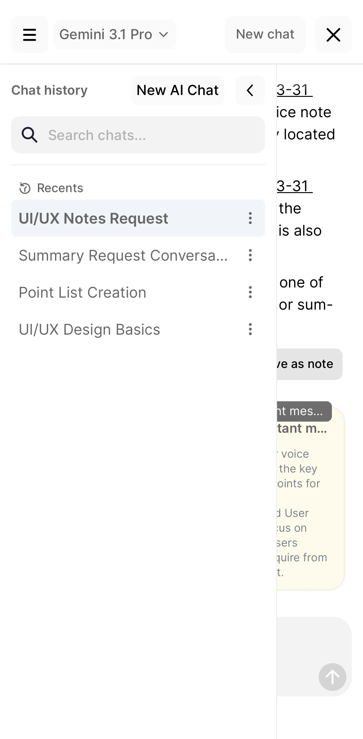 Fabric Screen screen in the Pinning a chat flow