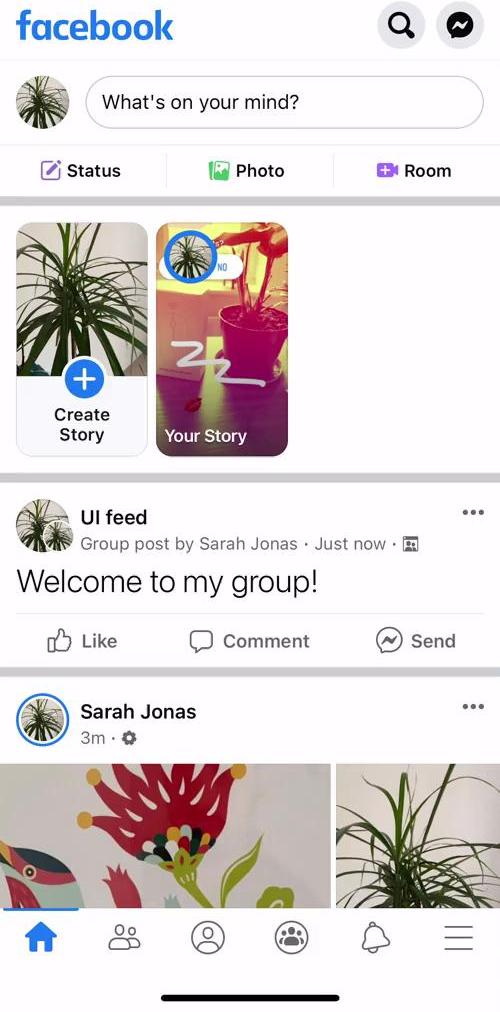 Facebook Joining A Group preview
