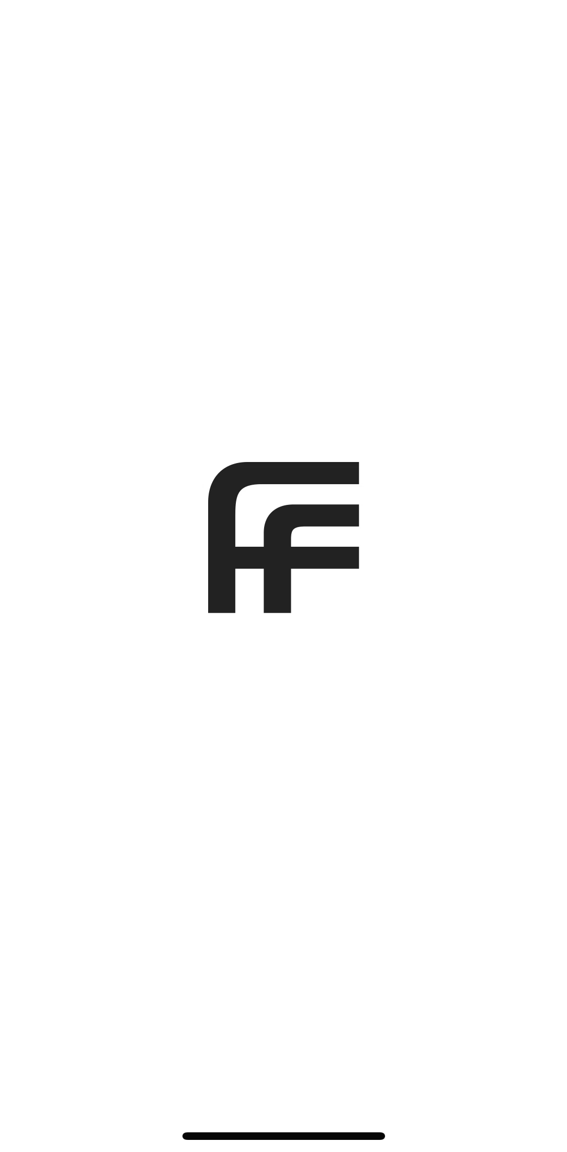 FARFETCH Screen screen in the Logging in flow