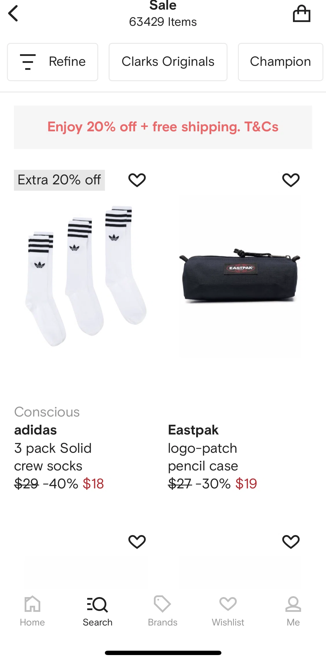 FARFETCH Screen screen in the Product detail (pencil box) flow
