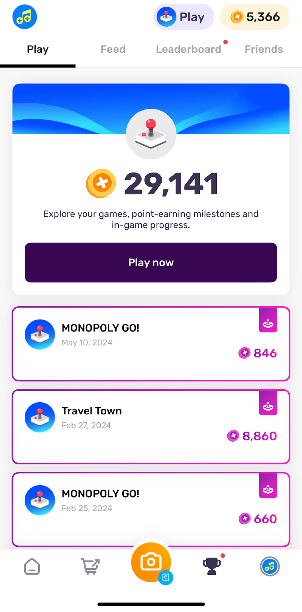 Fetch Screen screen in the Profile flow