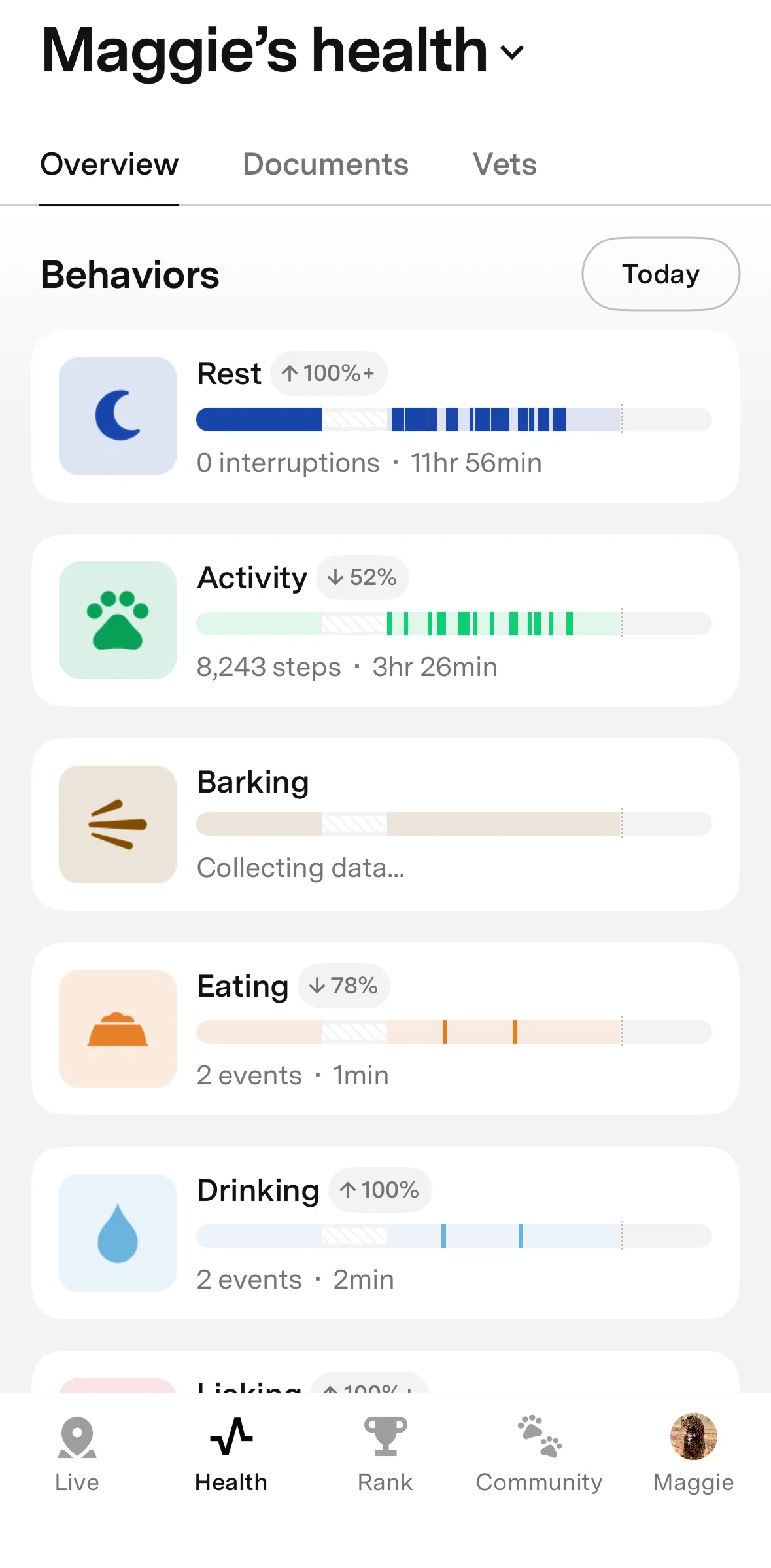 Fi Screen screen in the Filtering health flow
