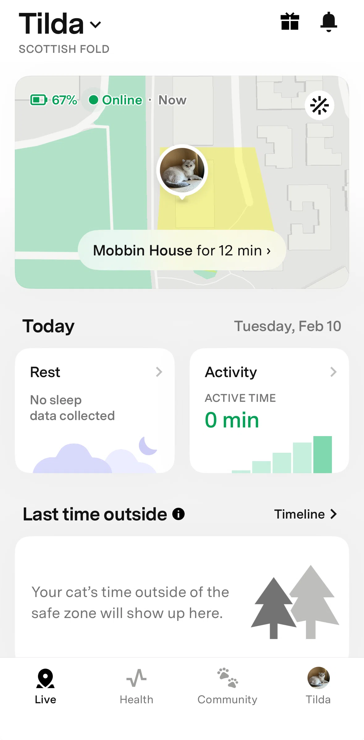 Fi Screen screen in the Inbox flow